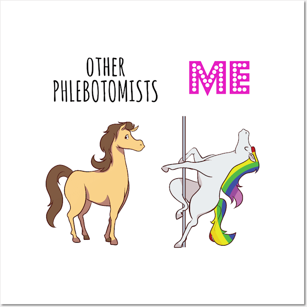 Other phlebotomist Unicorn Wall Art by IndigoPine